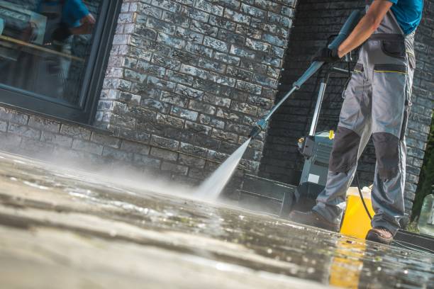Post-Construction Pressure Washing in Pine Island, TX